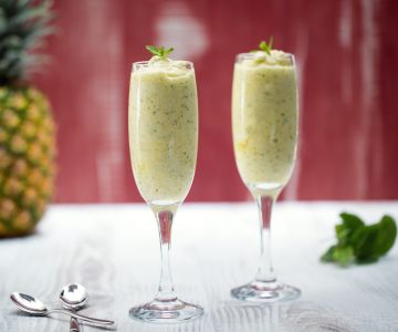 Ananas-Minze-Sorbet