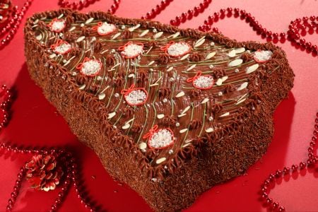 Weihnachtsbaum-Kuchen