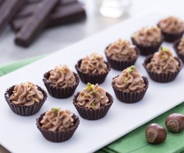 Zartbitterschokolade mit Mascarponecreme