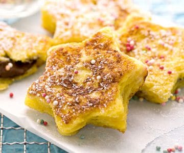 Sternchen mit Nutella