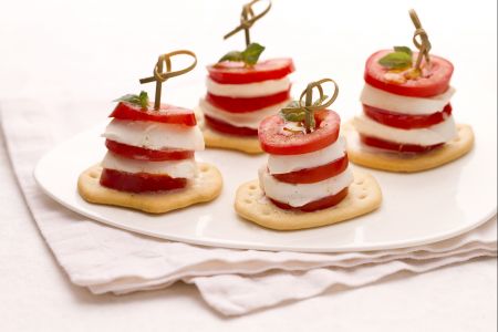 Caprese-Turm auf Schiacciate