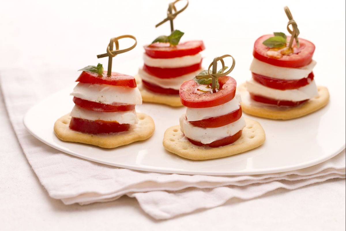 Caprese-Turm auf Schiacciate