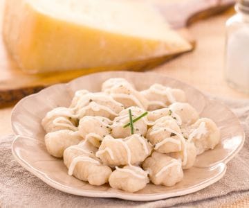 Gnocchi mit Asiago-Creme
