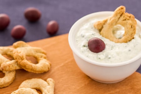 Torcelli mit smyrnaischem Tzatziki