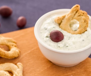 Torcelli mit smyrnaischem Tzatziki