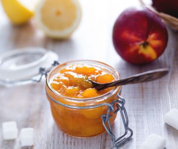 Pfirsichkonfitüre