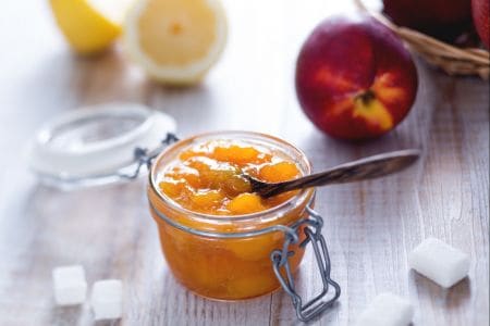 Pfirsichkonfitüre