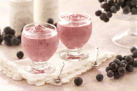 Erdbeertrauben-Sorbet