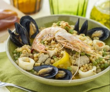 Paella algherese