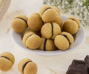 Damenküsse mit Maismehl