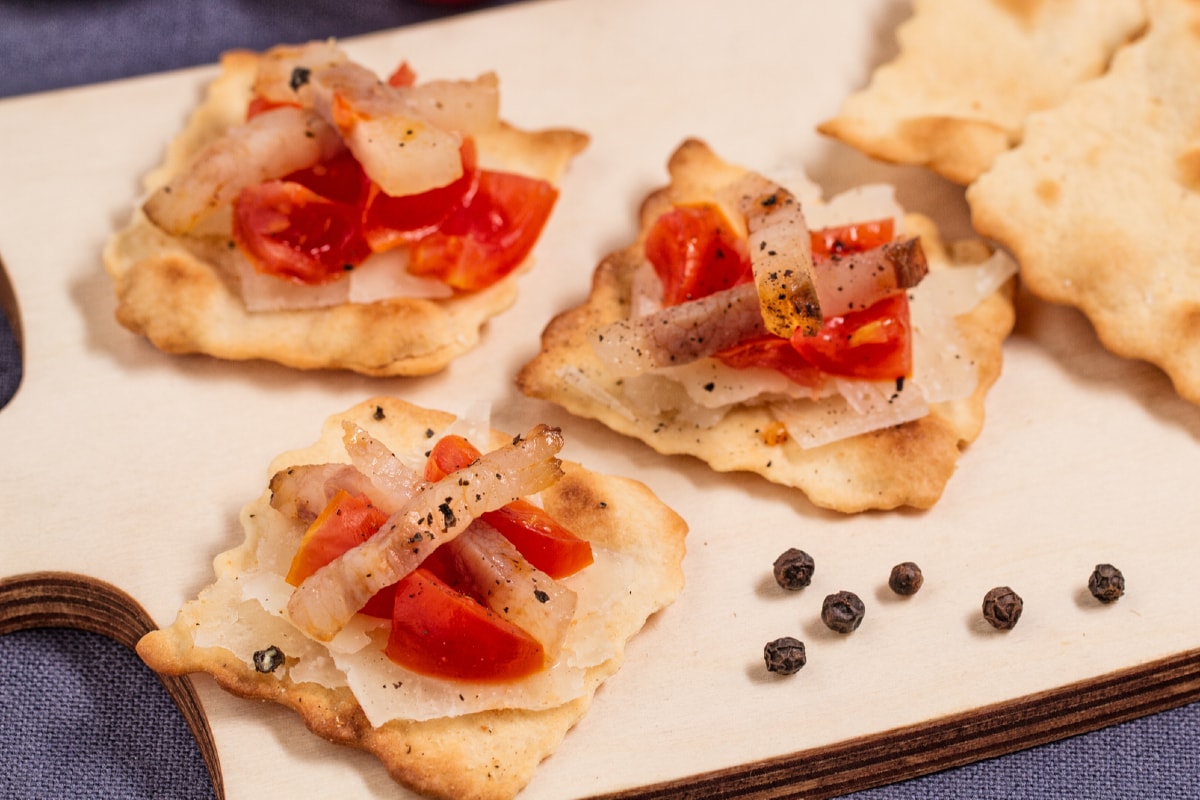 Klassische Blätter Amatriciana