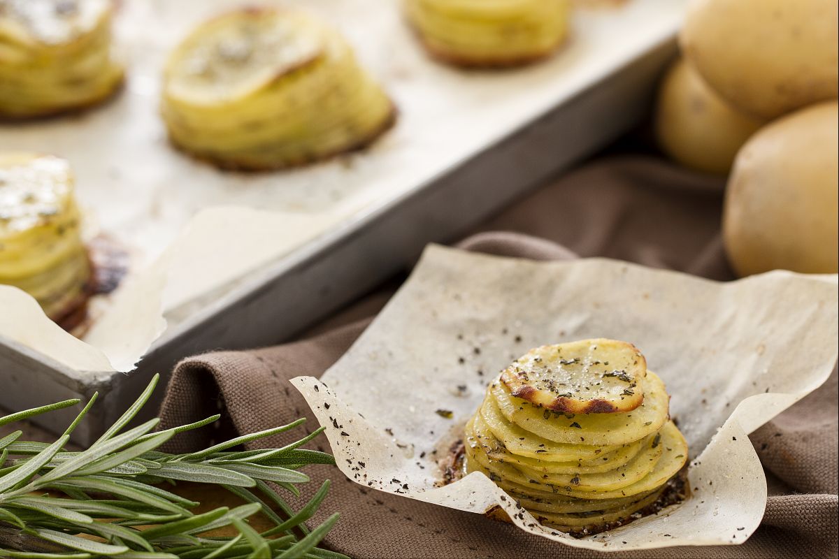 Röstkartoffeltürme