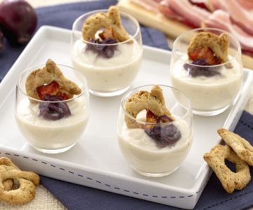 Blumenkohlcreme mit Torcello