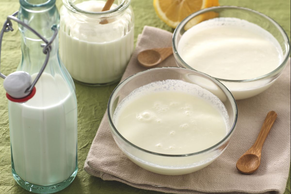 Wie man Buttermilch macht