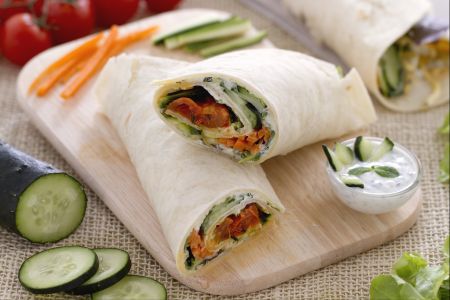 Veggie wrap