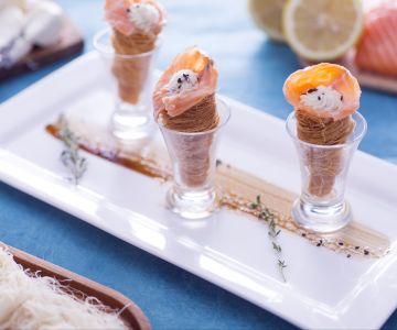 Mini-Salzige-Croissants-mit-Lachs-und-Stracchino