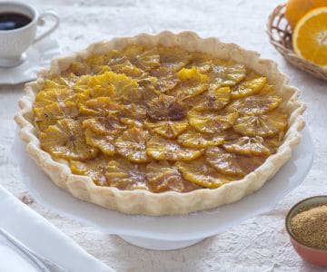 Karamellisierter Orangenkuchen