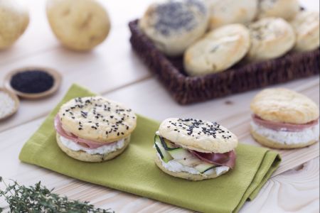 Herzhafte Kartoffelscones