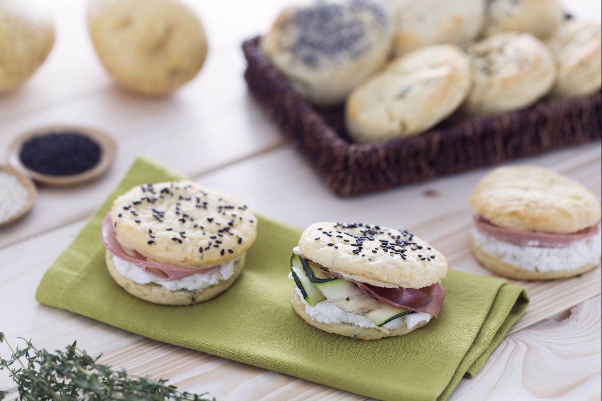 Herzhafte Kartoffelscones