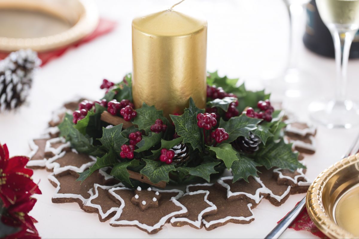 Mittelstück aus Sternchen