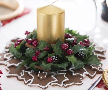 Mittelstück aus Sternchen