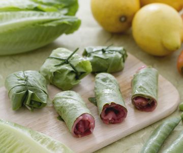 Kalte Salat-Wraps