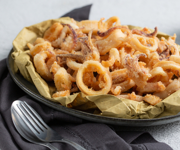 Gebratene Calamari