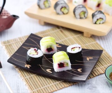 Vegetarisches Sushi