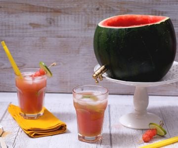 Caipiroska mit Wassermelone