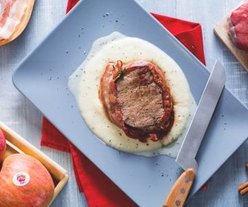 Rinderfiletmedaillons mit Apfelsauce