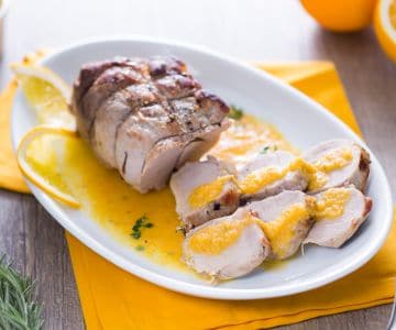 Schweinefilet mit Orange