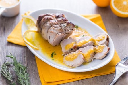 Schweinefilet mit Orange