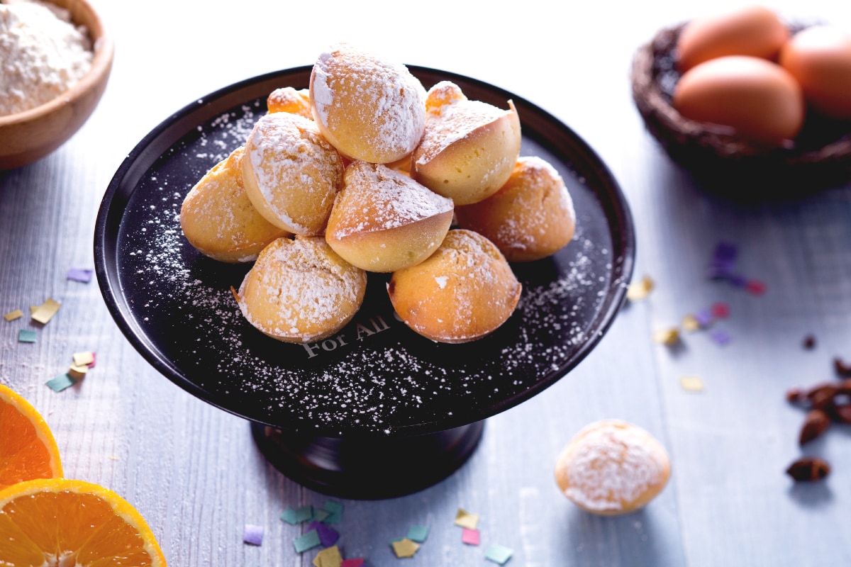 Gebackene Pfannkuchen