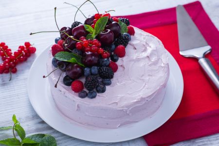 Sommer-Geburtstagstorte