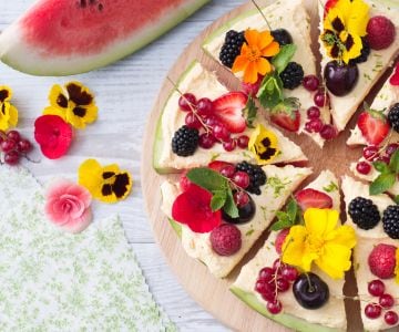 Wassermelonen-Pizza