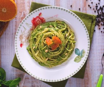 Bavette mit Zitruspesto