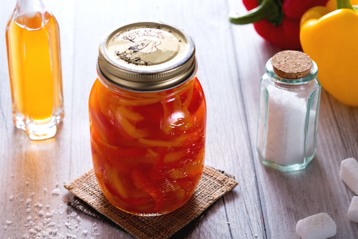 Paprika in süß-sauer