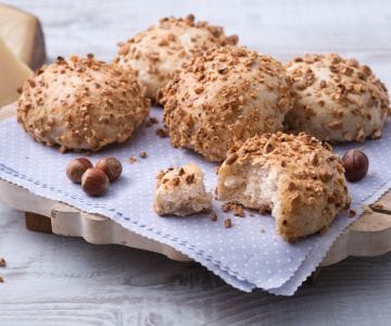 Haselnussbrötchen
