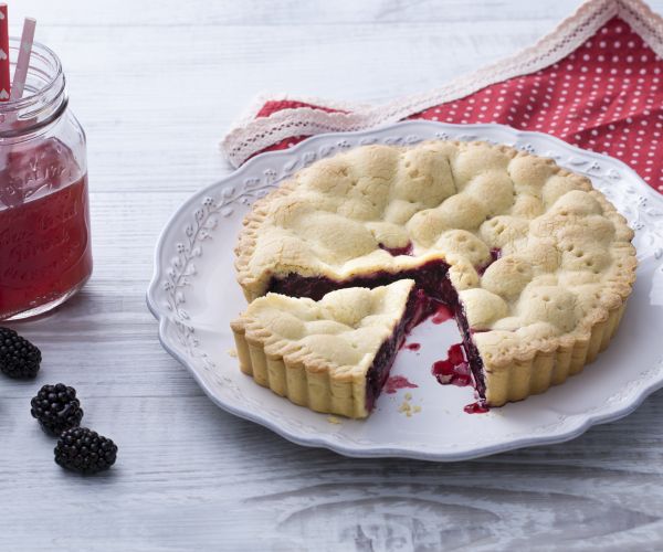 Brombeerkuchen