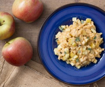 Passatelli mit Apfelragout