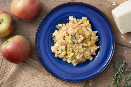 Passatelli mit Apfelragout