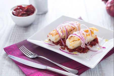 Kabeljau mit getrockneten Tomaten
