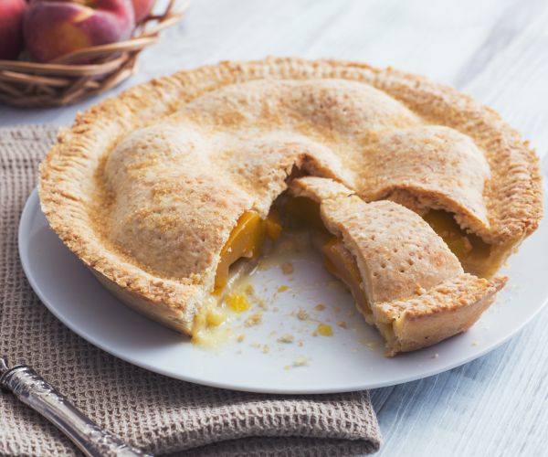 Pfirsichkuchen