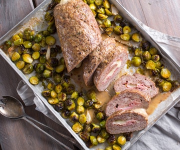 Gefüllter Hackbraten