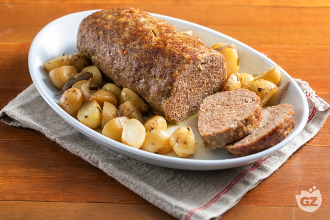 Fleischklops aus dem Ofen - Italienische Rezepte von GialloZafferano