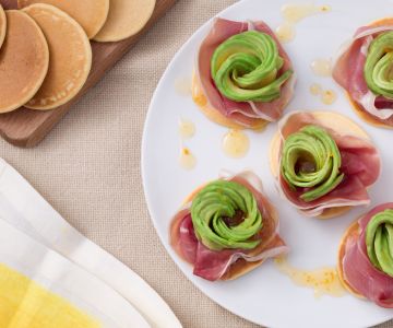 Rohkost und Avocado Vorspeise