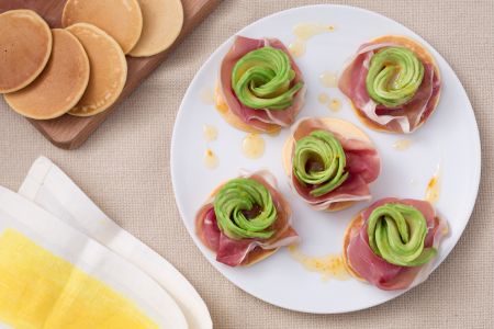 Rohkost und Avocado Vorspeise