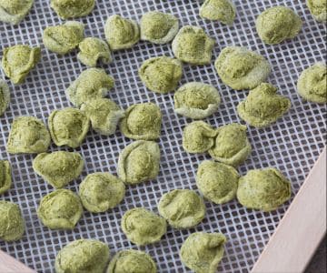 Grüne Orecchiette