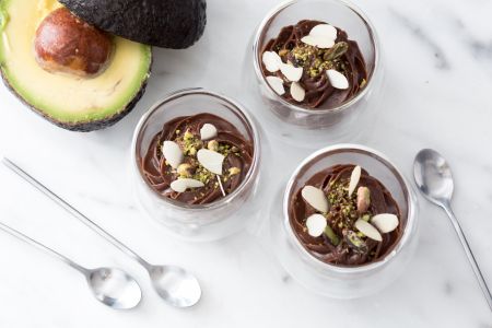 Schokoladen-Avocado-Mousse