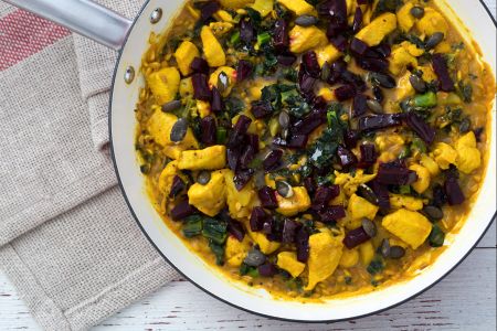 One-Pot mit Hähnchen und Gemüse